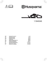 Husqvarna 115iHD45 Cordless Hedge Trimmer Kit Manuale utente
