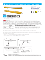 NightSearcher SA Titan Atex Linear Light Manuale utente