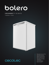Cecotec TF 90 White Vertical Mini Bolero Freezer CoolMarket Manuale utente