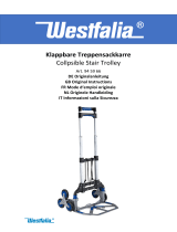 Westfalia Treppen-Sackkarre klappbar, 70 kg Istruzioni per l'uso
