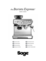 Sage SES875 the Barista Express Manuale utente