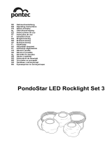 Pontec 87585 PondoStar LED Rock Light Set 3 Manuale utente