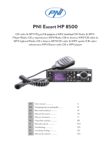 PNI Escort HP 8500 CB Radio and MP3 Player Manuale utente