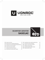 Vonroc SA501AC Scarifier Aerator Manuale utente