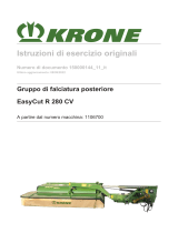 Krone BA EasyCut R 280 CV Istruzioni per l'uso