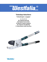 Westfalia 863919 Teleskopic Lopper Manuale utente