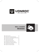 Vonroc WC503AC Wall Chaser Manuale utente