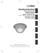 i-PRO WV-CW7CN Dome Cover Manuale utente