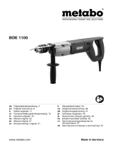 Metabo BDE 1100 Bohrmaschine Istruzioni per l'uso