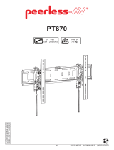 PEERLESS-AV PT670 Guida d'installazione
