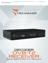 TECHMADE DVB-T2 Decoder Receiver Manuale utente