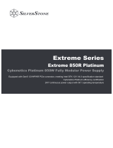 SilverStone Extreme 850R Platinum Cybenetics 850W Fully Modular Power Supply Istruzioni per l'uso