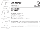Rupes EK150AES Planetary Sanders Manuale utente