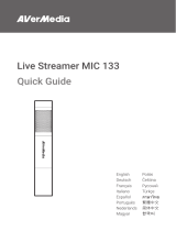 Avermedia MIC 133 Live Streamer Guida utente