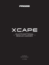 PROZIS XCAPE Multifunctional Rescue Hammer Manuale utente