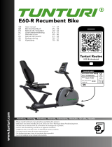 Tunturi E60-R Recumbent Bike Manuale utente