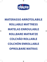 Chicco MATERASSO Arrotolabile Rollable Mattress Istruzioni per l'uso