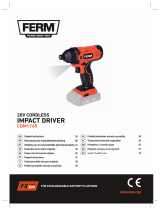 Ferm CDM1165 20V Cordless Impact Driver Manuale utente