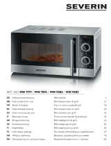SEVERIN MW 7771 Microwave Oven and Grill Manuale utente