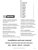 Vetus WRCBS Universal Bluetooth Wireless Remote Control Manuale utente