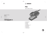 Bosch PSS 200 A Orbital Sander Istruzioni per l'uso