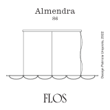 FLOS Almendra S6 LED Pendant Lamp Manuale utente
