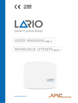 AMC LARIO Smart Control Panel Manuale utente