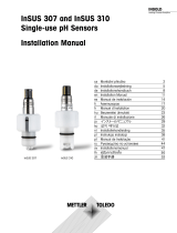 Mettler Toledo InSUS 307 and InSUS 310 Single-use pH Sensors Istruzioni per l'uso