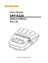 BIXOLON SPP-R220 Mobile Printer Manuale utente