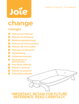 Joie Commuter Change and Snooze Travel Cot Manuale utente