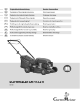 Garten Meister ECO WHEELER GM 413.3 R Petrol Lawnmower Manuale utente