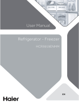Haier HCR5919ENMM Refrigerator Freezer Manuale utente