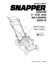 Simplicity MANUAL, OPER, CORE, EURO, EP2187520 Manuale utente