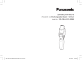 Panasonic ER-GB44 Rechargeable Beard Trimmer Manuale utente