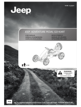 Jeep 2531902 Adventure Pedal Go-Kart Manuale utente
