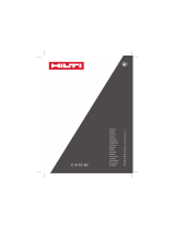 Hilti 4/12-50 Compact Charger Manuale utente