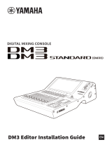 Yamaha DM3 Guida d'installazione