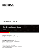 Edimax EW-7822ULC-UTC Dual-Band MU-MIMO USB Adapter Guida d'installazione