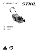 STIHL RM 253 T Petrol Lawn Mower Manuale utente