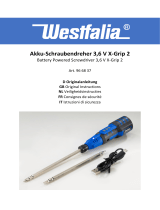 Westfalia 96 68 37 Battery Powered Screwdriver Manuale utente