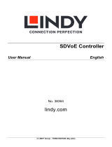 Lindy SDVoE Controller Manuale utente