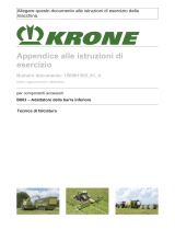 Krone Adattatore della barra inferiore Istruzioni per l'uso