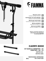 Fiamma 08754-02 Carry-Bike VW Crafter Frame Manuale utente