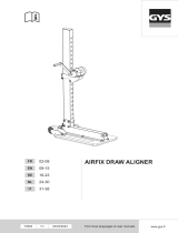 GYS AIRFIX DRAW ALIGNER Manuale del proprietario