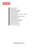 Franke TRENDLINE PLUS BK 70 Matt Black Manuale utente
