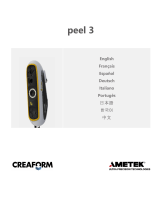 Ametek peel 3 Handheld 3D Scanners Manuale utente
