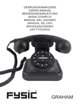 Fysic GRAHAM1 Prophon Graham Retro Telephone Landline Manuale utente
