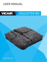 VICAIR ADJUSTER 02 Wheelchair Cushion Manuale utente