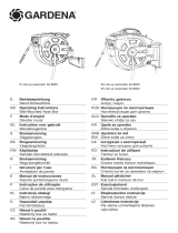 Gardena 8023 82-Feet Retractable Hose Reel Istruzioni per l'uso