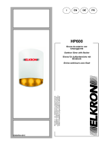 Elkron HP600 Guida d'installazione